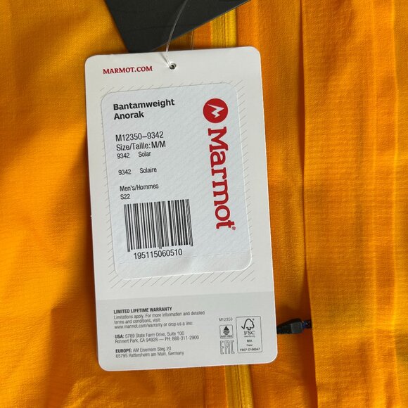 Marmot Bantamweight Jacket Men's size.Medium - Picture 4 of 6